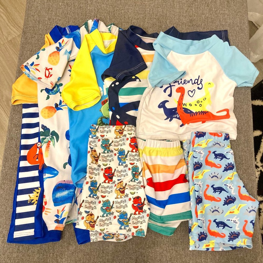 Toddler Boy Swim Lot - Like New